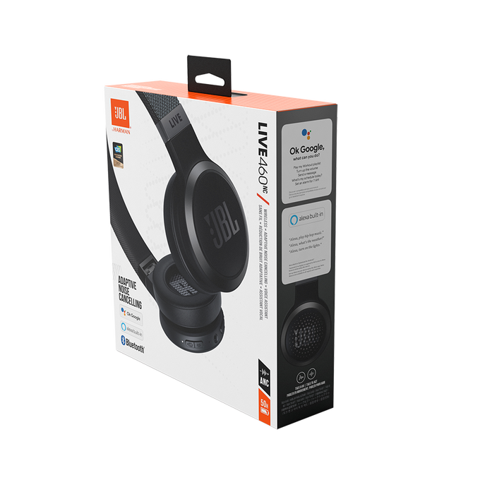 JBL Live 460NC | Trådløse on-ear NC-hodetelefoner